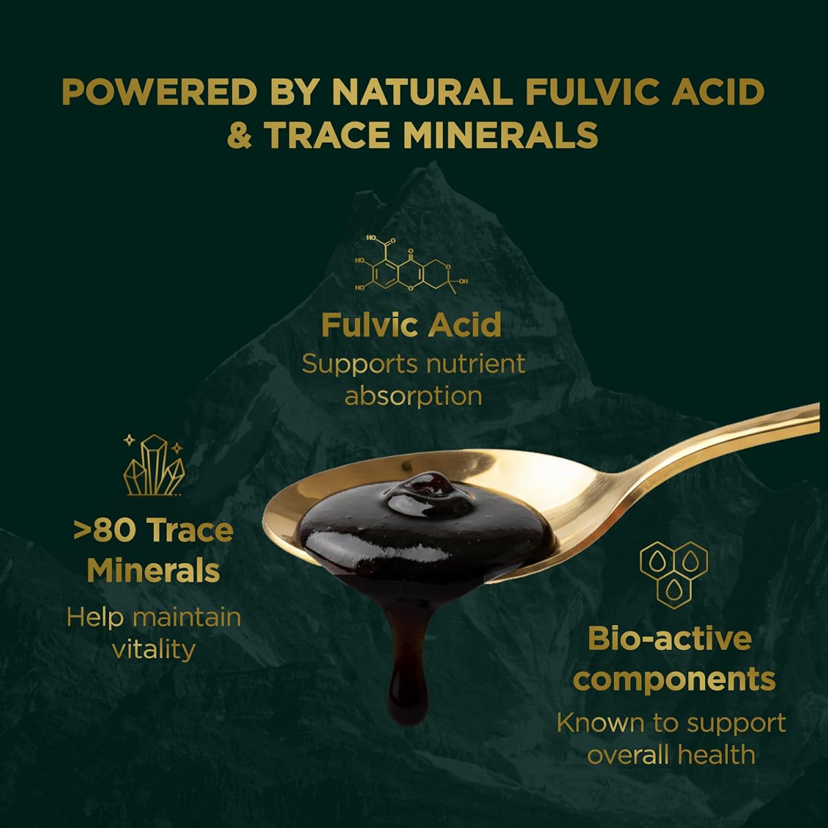 Truhabit Himalayan Shilajit Resin - Pure Ayurvedic Stamina Booster, 20g - Image 3