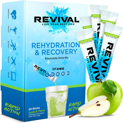 REVIVAL Pina Colada Functional Drinks & Hydration Pack - 30 Servings