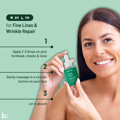 Biocule Renew Anti-Aging Face Oil with Squalane, Apricot & Pomegranate - 15ml - Image 6