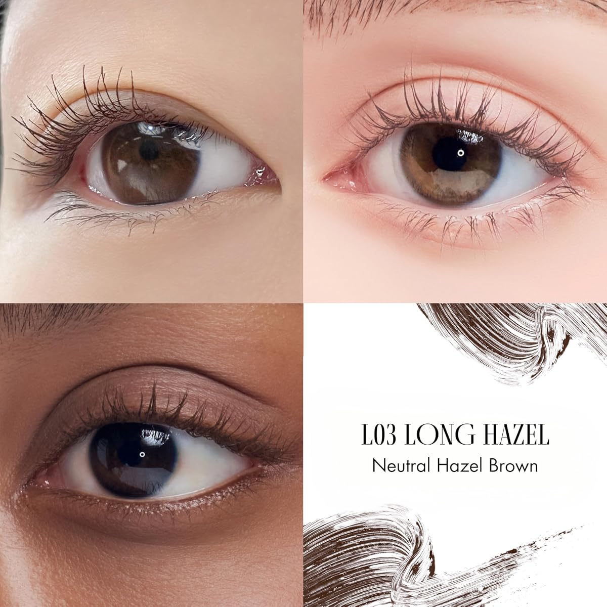 Rom&Nd Han All Fix Mascara - Long Hazel - Smudge-Free Definition, 8g - Image 6