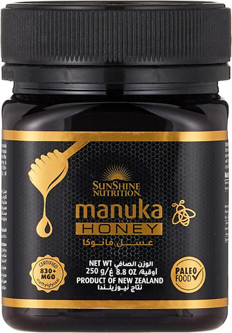 Sunshine Nutrition Manuka Honey 85+ Mgo 250g