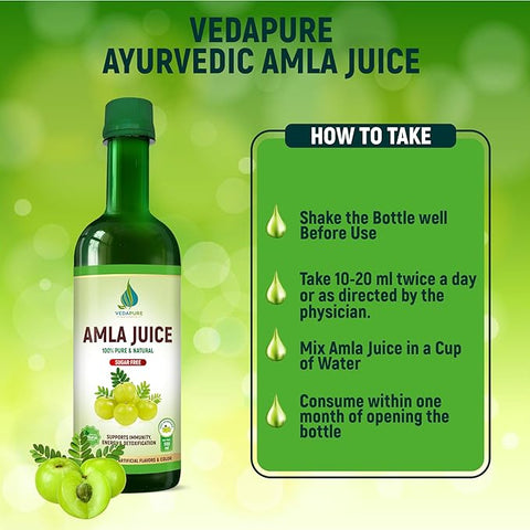 Vedapure Amla Juice 500 ml