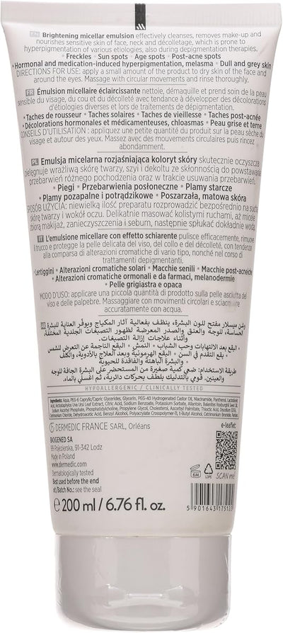 Dermedic Micellar Emulsion for Face Cleansing - 200 ml - Image 2