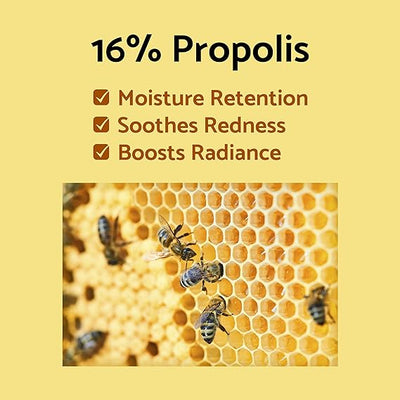 iUNIK Propolis Vitamin Glow Sleeping Mask - Vegan Night Moisturiser Cream, 50ml - Image 3