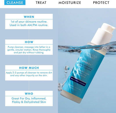 Conscious Chemist Gentle Hydrating Face Wash with Hyaluronic Acid & Ceramides - 100ml - Image 3