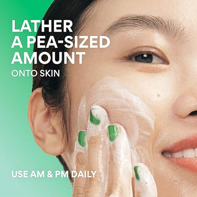 Innisfree Green Tea Amino Cleansing Foam - Face Cleanser with Green Tea, 150g - Image 4