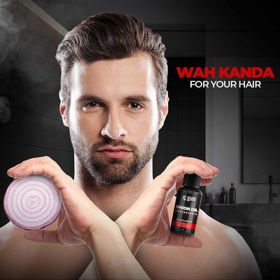 Beardo Onion Oil for Hair Growth - High Sulphur Content - 25ml - Image 5