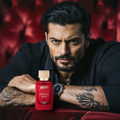 Beardo Devil's Oud Eau de Parfum - Leathery, Oud Scent, Black Pepper & Musk - 80ml - Image 7