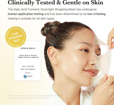 Medicube Night Wrapping Mask with Kojic Acid & Turmeric - 75Ml - Image 6