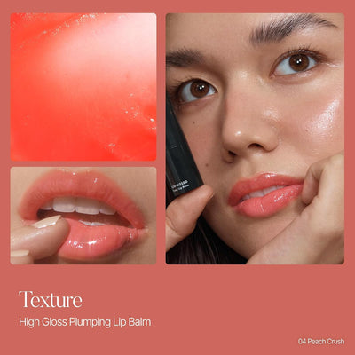 Shaishaishai Sun-Kissed Plump Lip Balm - Glossy Peach Crush - 4g - Image 7