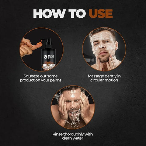 Beardo De-Tan Facewash For Men (200Ml)