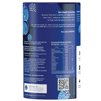 Be Bodywise Collagen Skin Health Gummies - 10,000 mcg Glutathione - 60 Count - Image 7