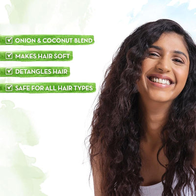 Mamaearth Onion Conditioner for Hair Growth with Coconut Oil - 400ml - Image 2