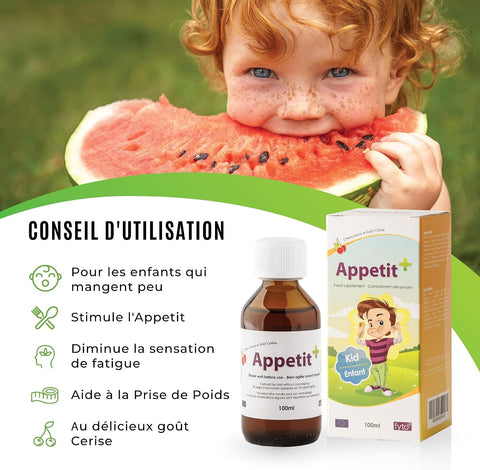 APPETIT + Food Supplement Medicine in 100ml Bottle