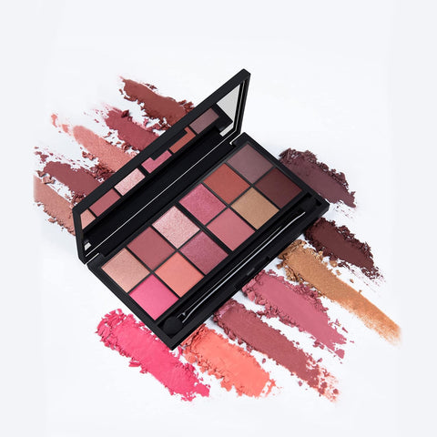 Nykaa Just Wink It! 12 in 1  Eyeshadow Palette Crushed Berries