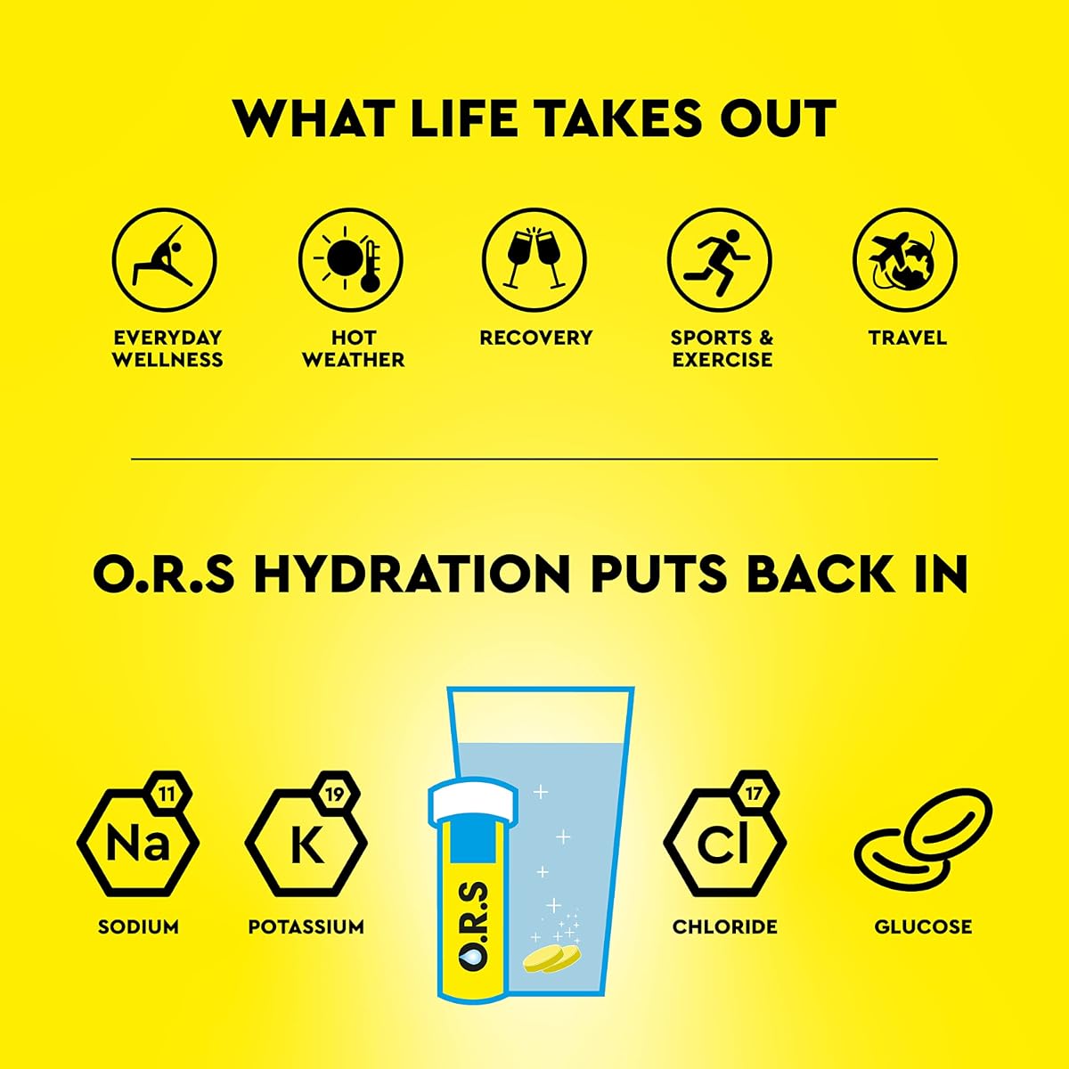 ORS Lemon Electrolyte Hydration Tablets - Vegan, Gluten-Free, 24 Pack - Image 5