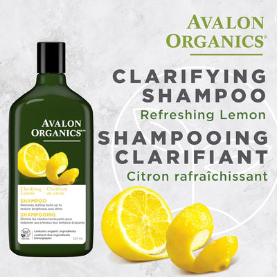 Avalon Organics Clarifying Lemon Shampoo 325ml