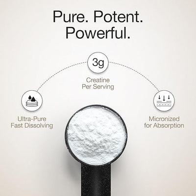 Wellbeing Nutrition Creatine Monohydrate Powder - Unflavored, 100g - Image 3