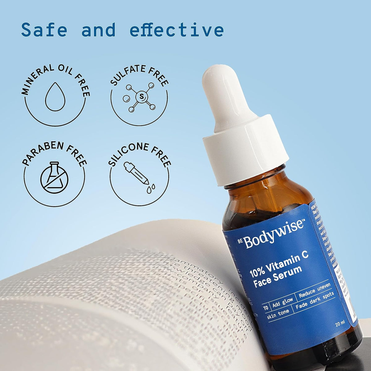 Be Bodywise Vitamin C Face Serum - 10% Concentration, 20ml - Image 6