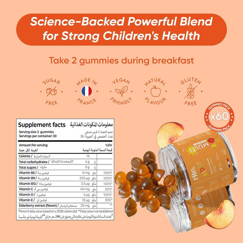 Rite KIDS MULTI essential vitamins for Kids Gummies 60