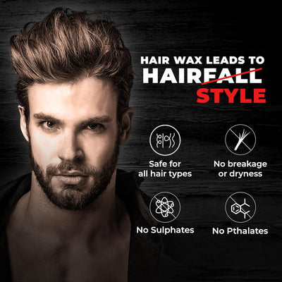 Beardo Strong Hold Clay Wax - Hair Styling, 100g - Image 6