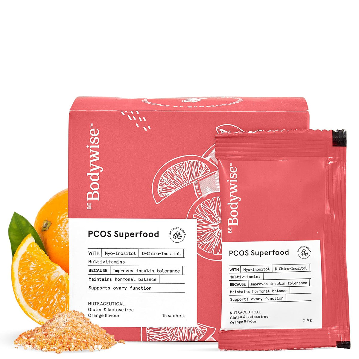 Be Bodywise PCOS Superfood Powder for Women - Herbal & Ayurvedic - 15 Sachets