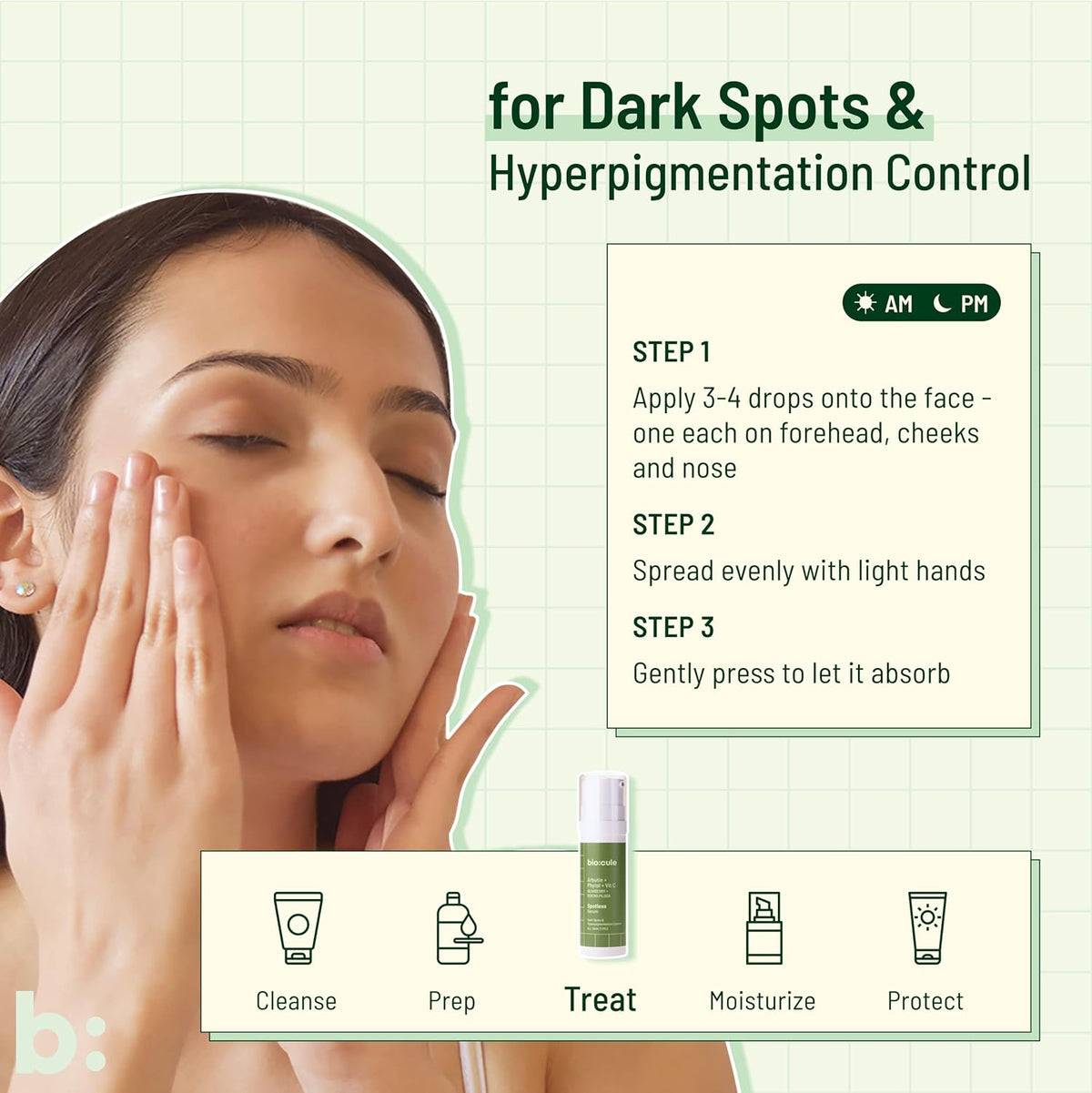 Biocule Spotless Serum with Arbutin, Phytol & Vitamin C - 30ml - Image 4