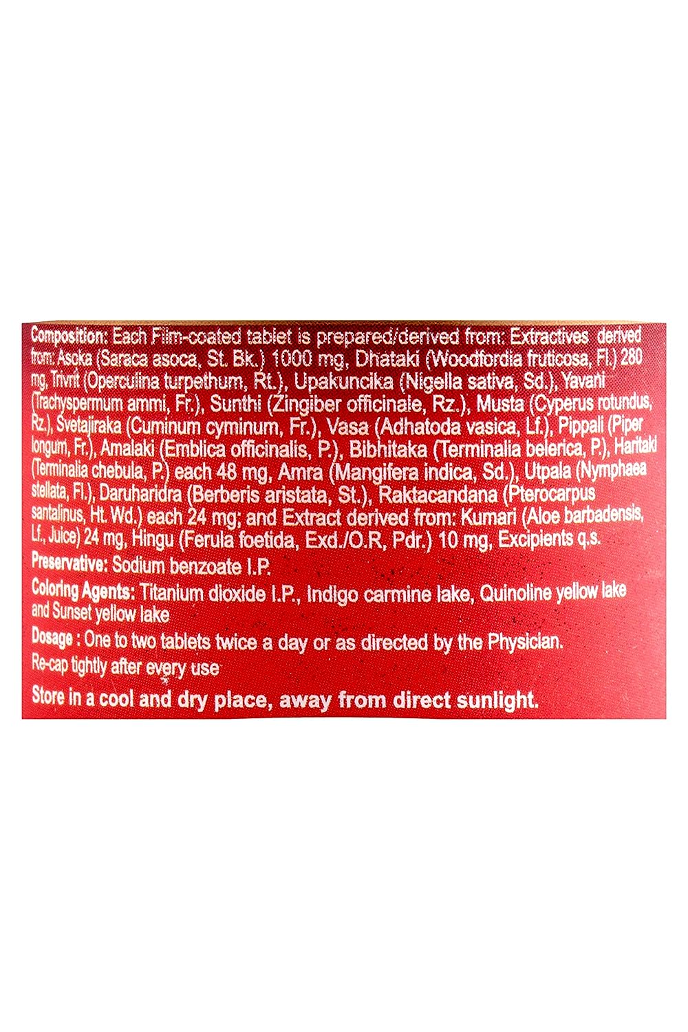 Dabur Mensta Herbal Ayurvedic Tablets - 30 Count - Image 5