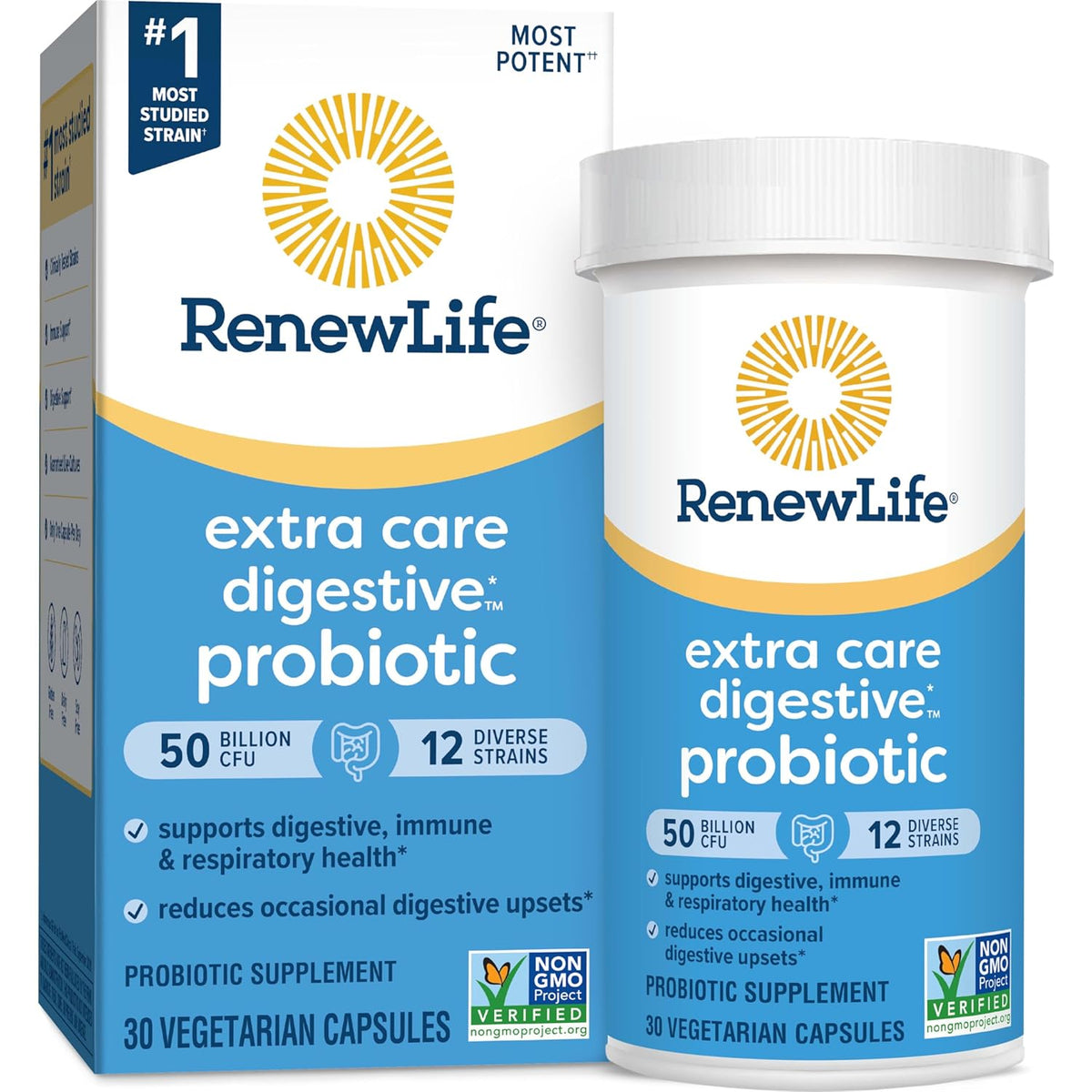 RenewLife Gut Health & Probiotics - UF Critical 50 Billion, 30 Capsules - Image 2