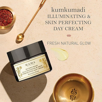 Kama Ayurveda Kumkumadi & Saffron Perfecting Day Cream 25g - Image 6