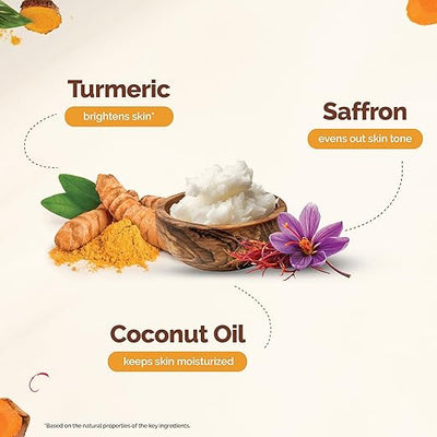 Mamaearth Ubtan Cleansing Milk, Turmeric & Saffron, 100ml - Image 4
