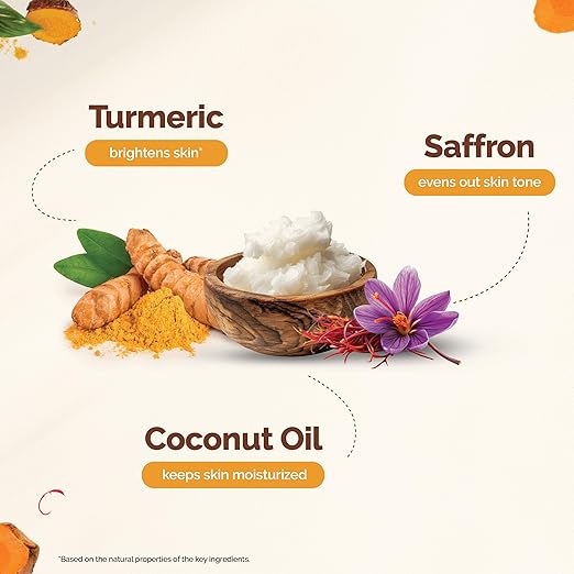 Mamaearth Ubtan Cleansing Milk, Turmeric & Saffron, 100ml - Image 4