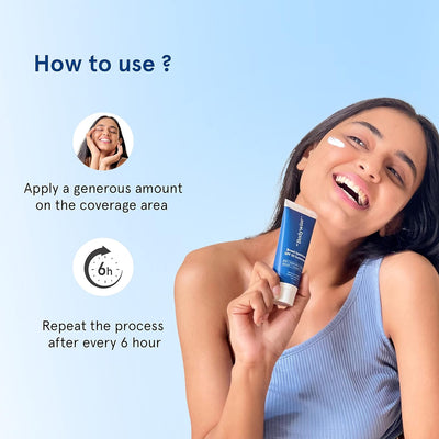 Be Bodywise Sunscreen Cream SPF 30 - Ultra Lightweight, Broad Spectrum, 50 ml - Image 5