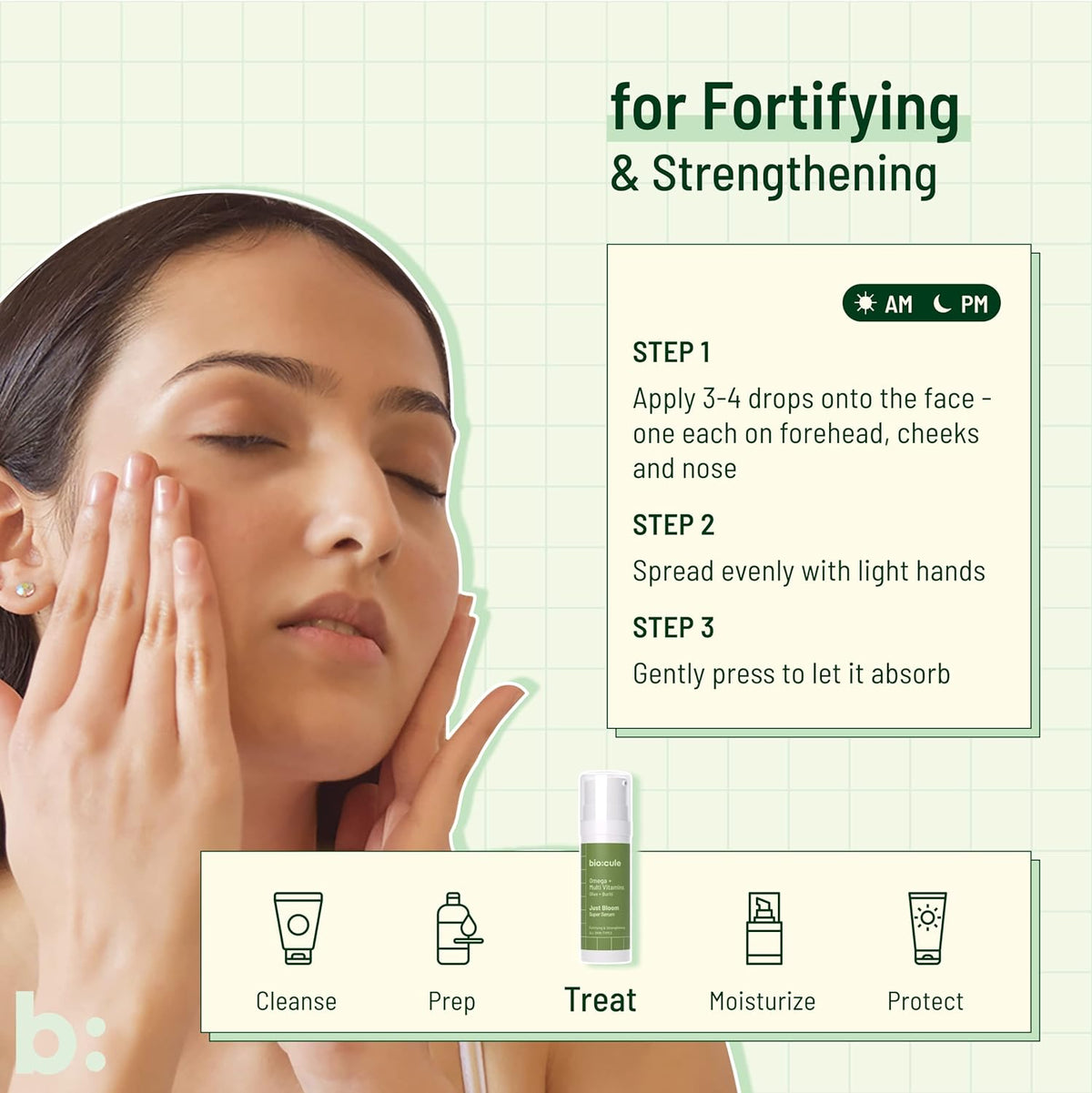 Biocule Face Moisturiser - Omega & Multivitamins, 15ml - Image 4
