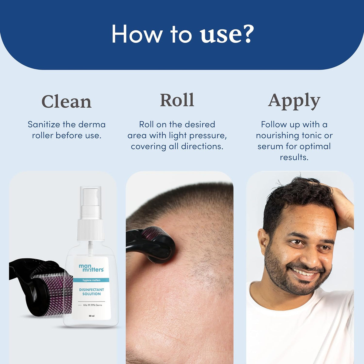 The Derma Co Derma Roller - Health Device, 1 Piece - Image 5