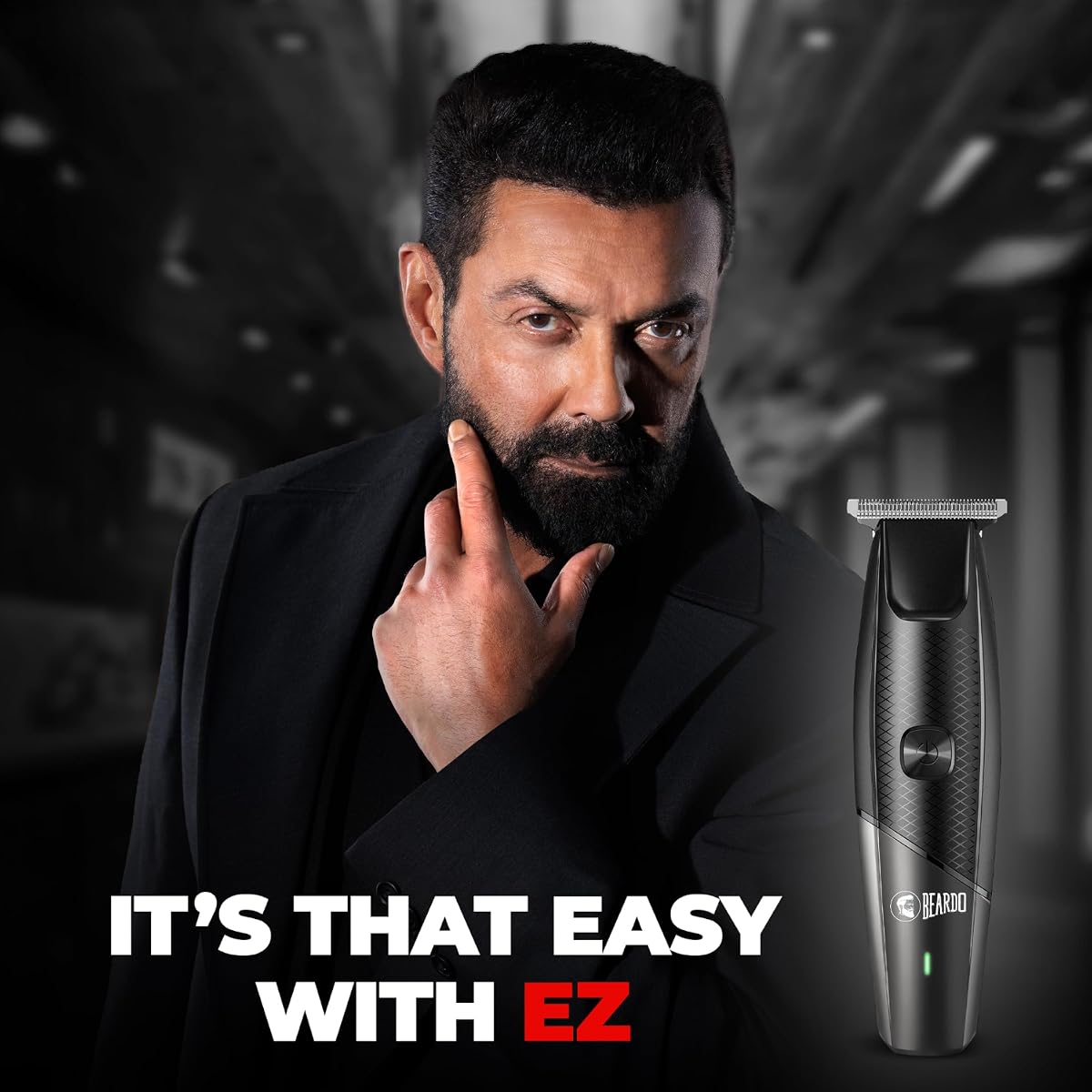 Beardo Ape-X EZ Beard Trimmer - Durable Stainless-Steel T-Blades - Pack of 1 - Image 2