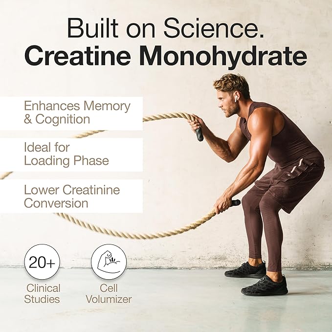 Wellbeing Nutrition Creatine Monohydrate Powder - Unflavored, 100g - Image 5