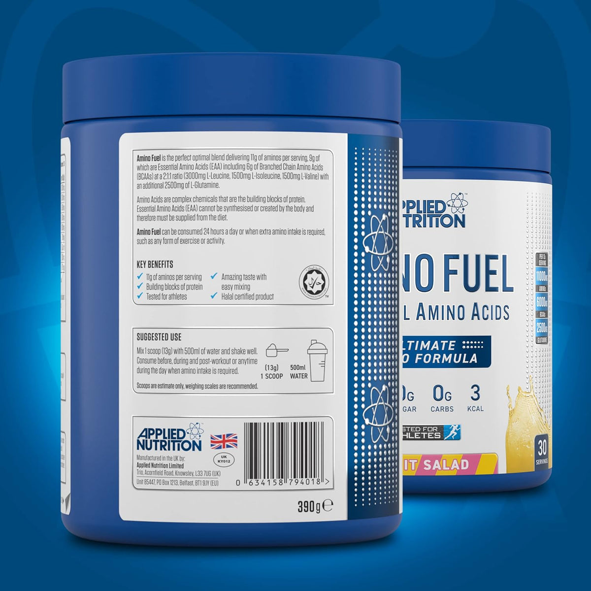 Applied Amino Fuel EAA Fruit Salad - Sports Nutrition Powder, 390g - Image 6
