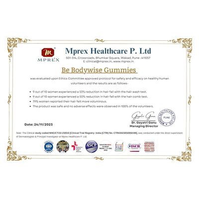 Be Bodywise Biotin Hair Gummies - 30 Day Pack - Image 8