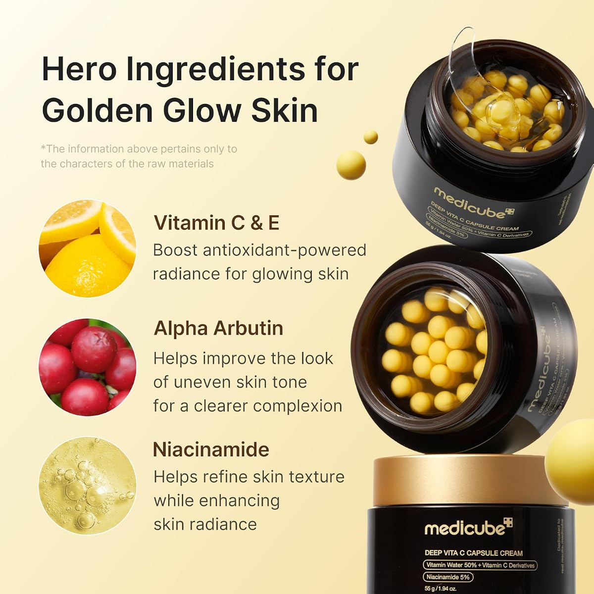 Medicube Deep Vita C Capsule Cream - Vitamin C Gel Texture - 1.94 oz - Image 3