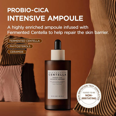Skin1004 Madagascar Centella Probio-Cica Intensive Ampoule - High Concentration, 95ml - Image 2