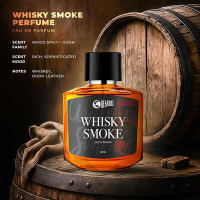 Beardo Whiskey Smoke Eau de Parfum - Spicy Woody Fragrance, 100ml - Image 3