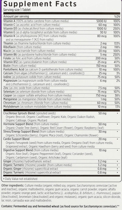 New Chapter Every Woman's One Daily Multivitamins, 72 Vegetarian Tablets - Image 3