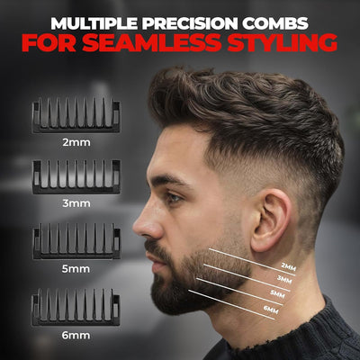 Beardo I Blade Body Trimmer - Multiple Length Settings, USB Type-C Charging, IPX4 Water Resistant - Image 6