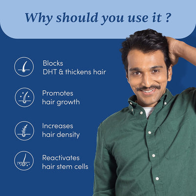 Man Matters Advanced Hair Serum - 30ml Hair Treatment - Image 3