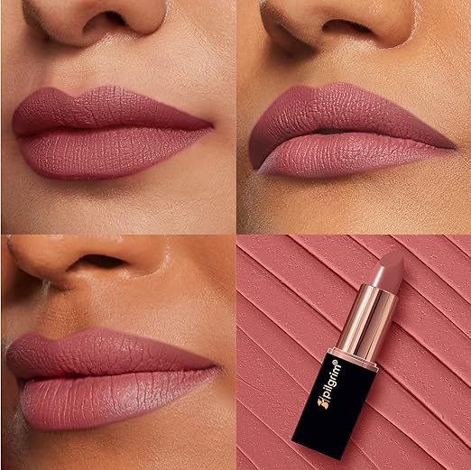Pilgrim Cupids Pink Bullet Lipstick, Colour Cosmetics - 4.2g - Image 2