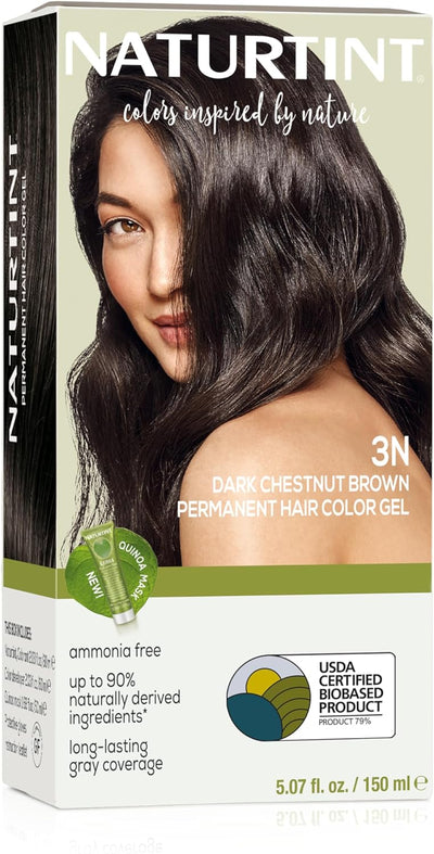 Naturtint 3N Dark Chestnut Brown Hair Colour - 165ml