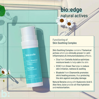 Biocule The Calm Soothing Serum - Cica + Bisabolol, 30ml - Image 7