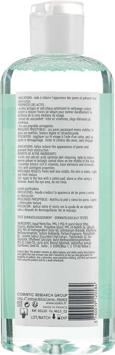 Soskin P+ Gentle Purifying Lotion - Face Cleanser, 250ml - Image 2