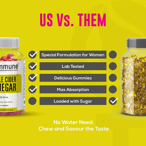 NU-ME APPLE CIDER VINEGR APLE FLV 60GUMM